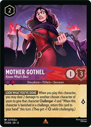 Mother Gothel - Knows What's Best - 70/204 - Reign of Jafar