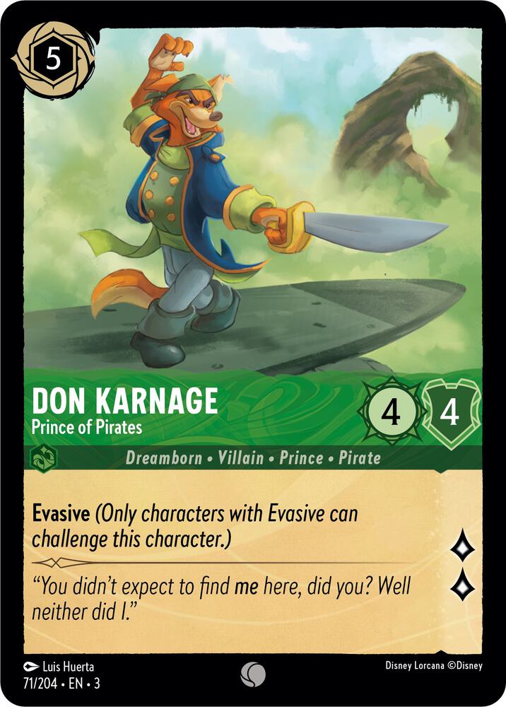 Don Karnage - Prince of Pirates - Into the Inklands