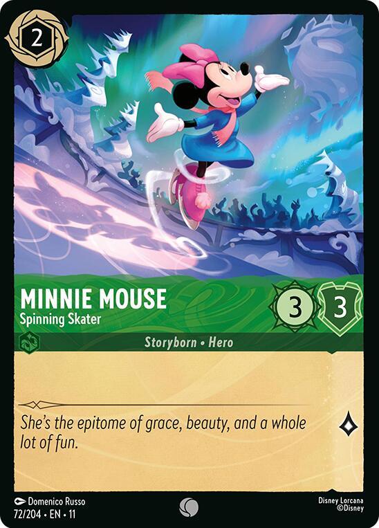 Minnie Mouse - Spinning Skater - Winterspell