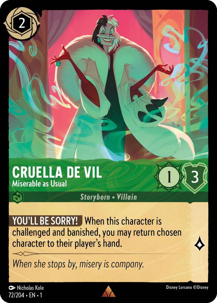 Cruella De Vil - Miserable as Usual - The First Chapter