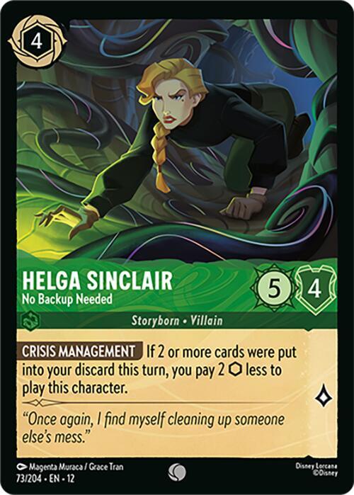 Helga Sinclair - No Backup Needed - Wilds Unknown