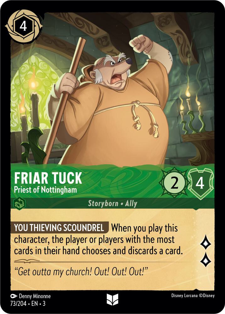 Friar Tuck - Priest of Nottingham - Into the Inklands