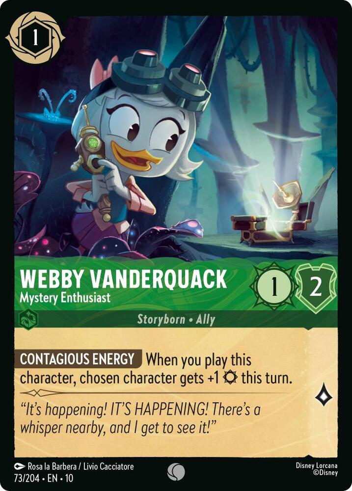 Webby Vanderquack - Mystery Enthusiast - Whispers in the Well
