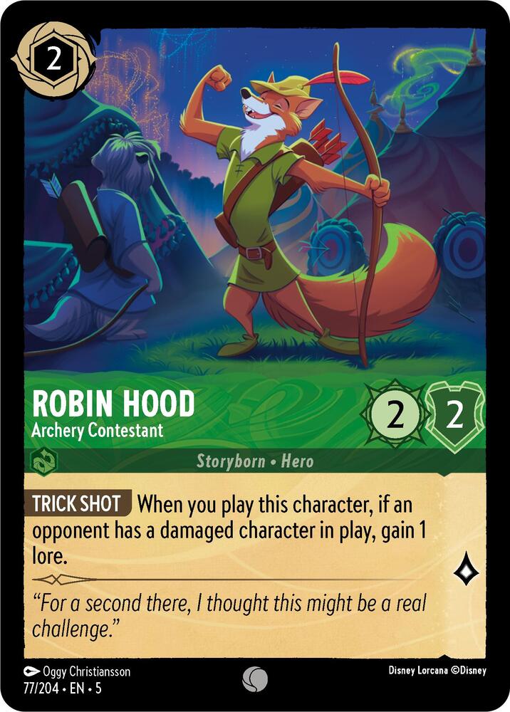 Robin Hood - Archery Contestant - 77/204 - Shimmering Skies