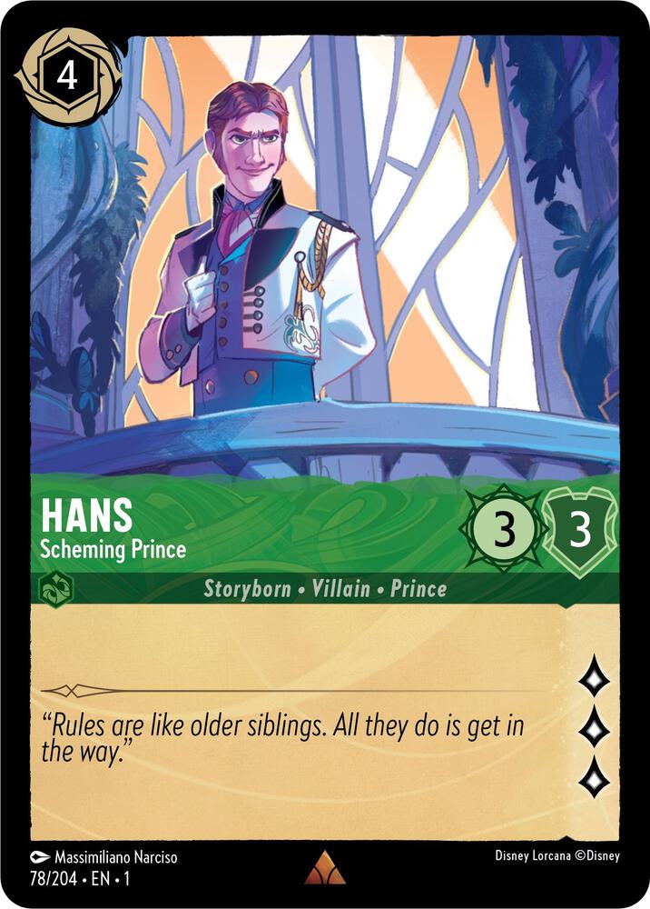 Hans - Scheming Prince - The First Chapter