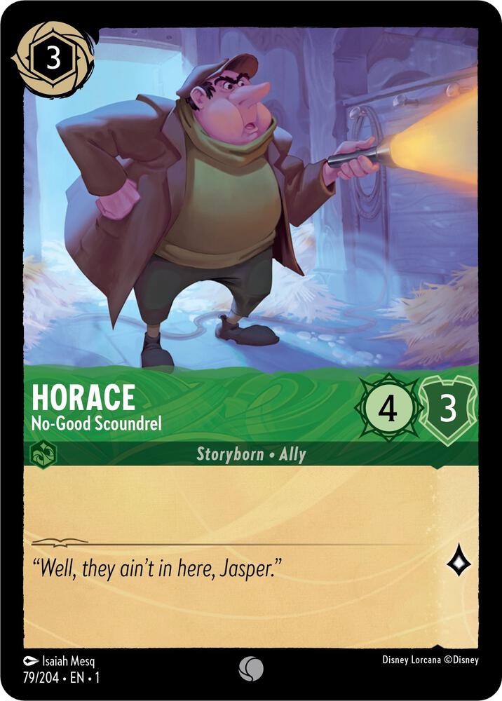 Horace - No-Good Scoundrel - The First Chapter