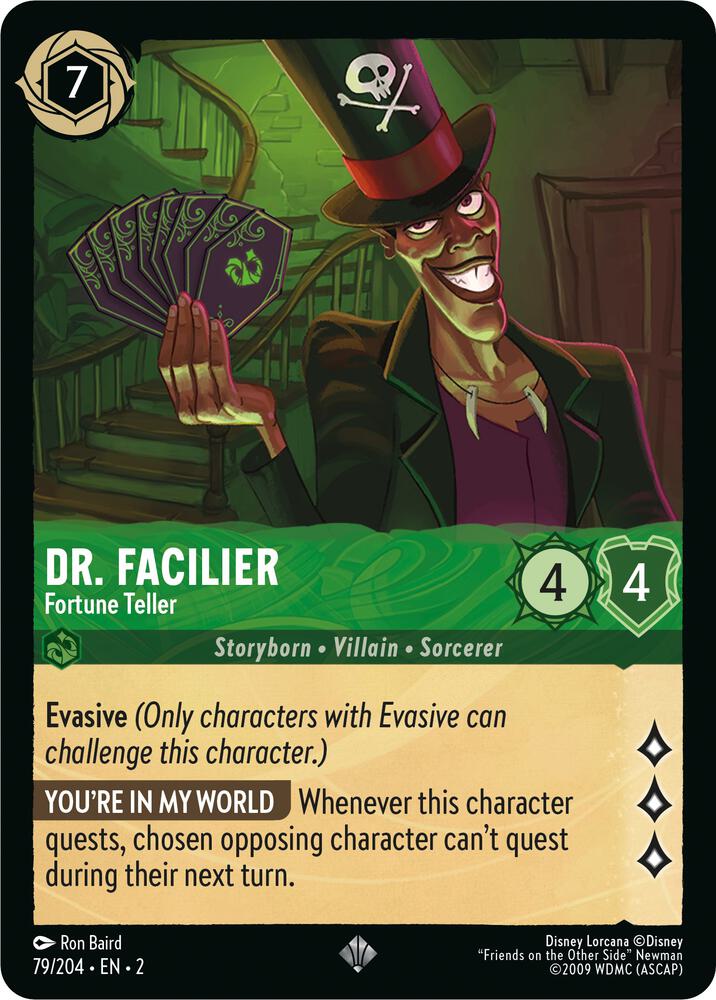 Dr. Facilier - Fortune Teller - Rise of the Floodborn