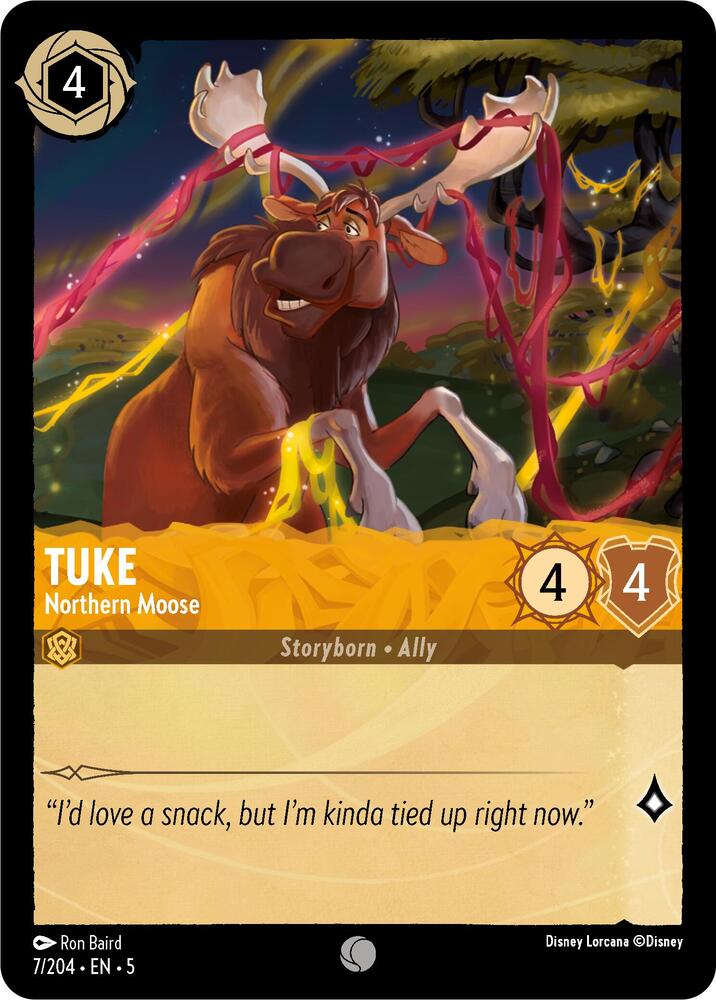 Tuke - Northern Moose - 7/204 - Shimmering Skies