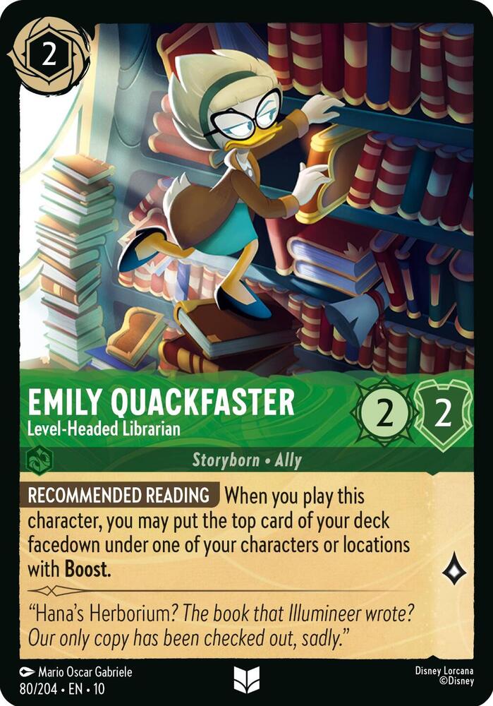 Emily Quackfaster - Level-Headed Librarian - Whispers in the Well