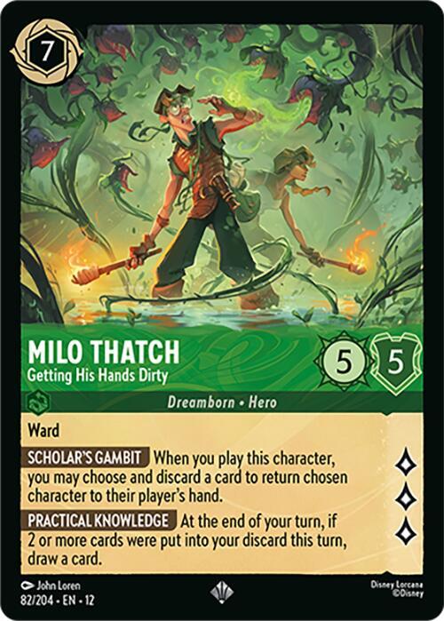 Milo Thatch - Getting His Hands Dirty - Wilds Unknown