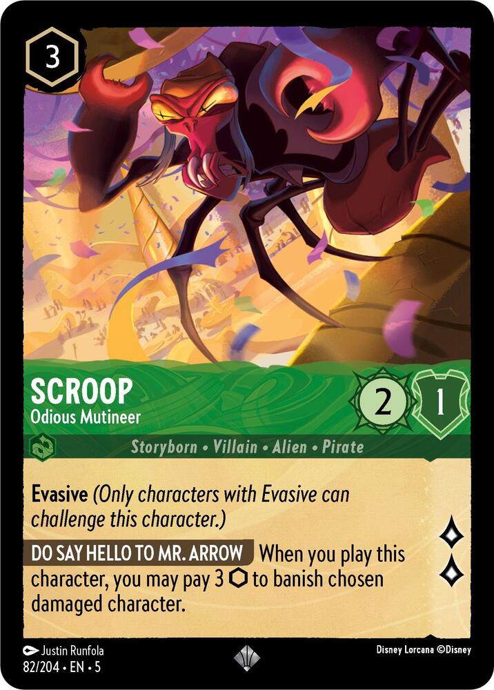 Scroop - Odious Mutineer - 82/204 - Shimmering Skies