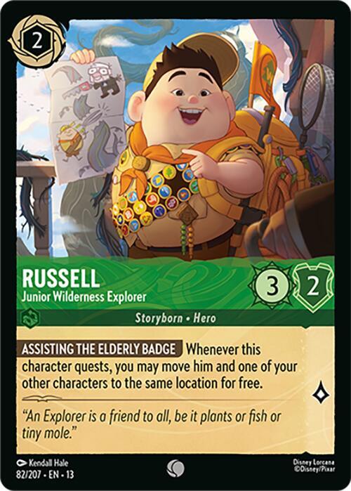 Russell - Junior Wilderness Explorer - 82/207 - Attack of the Vine!