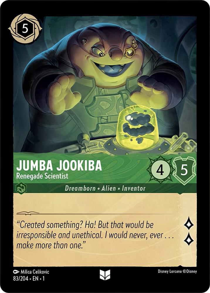 Jumba Jookiba - Renegade Scientist - The First Chapter