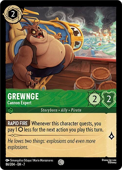 Grewnge - Cannon Expert - 86/204 - Archazia's Island