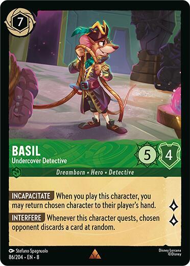 Basil - Undercover Detective - 86/204 - Reign of Jafar