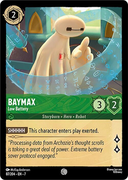Baymax - Low Battery - 87/204 - Archazia's Island