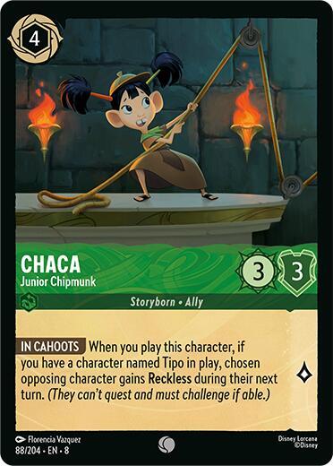 Chaca - Junior Chipmunk - Reign of Jafar