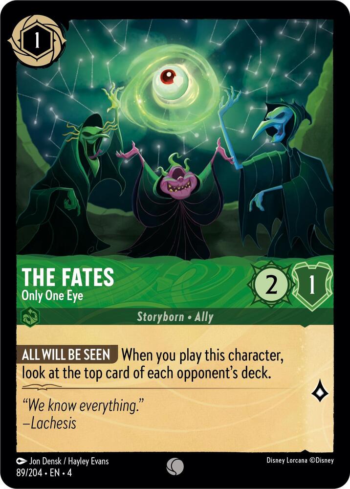 The Fates - Only One Eye - Ursula's Return