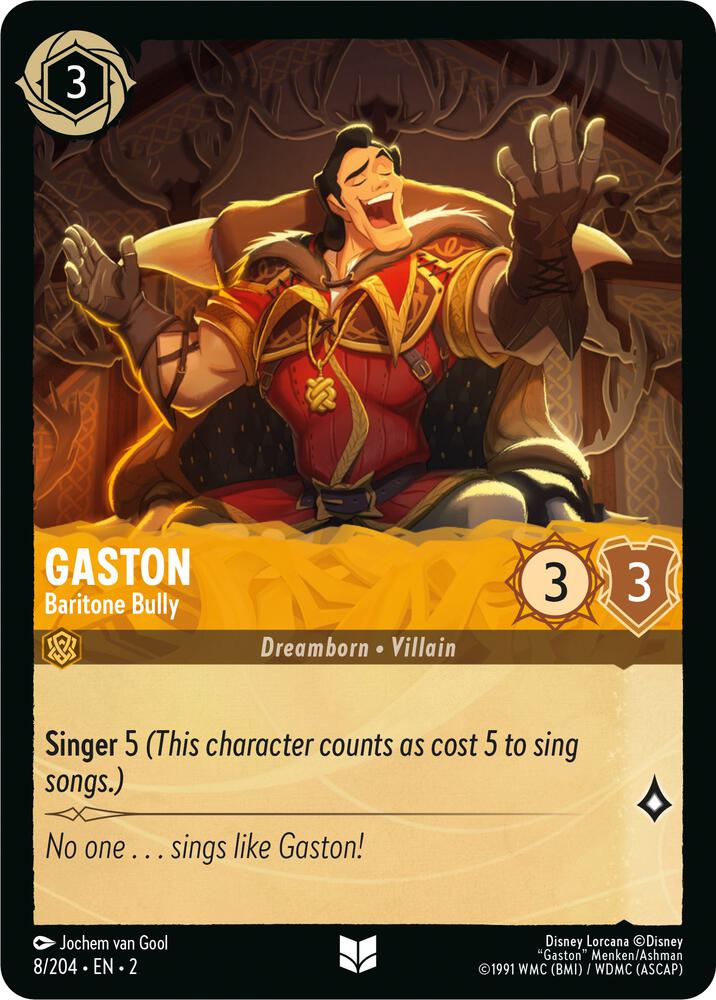 Gaston - Baritone Bully - Rise of the Floodborn