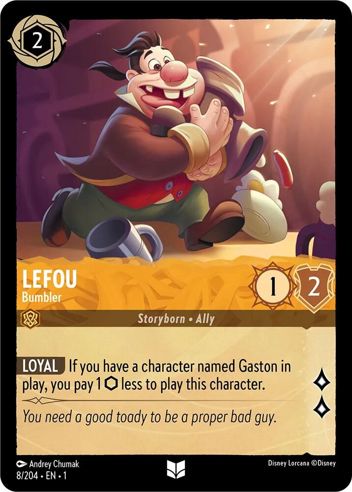 Lefou - Bumbler - The First Chapter