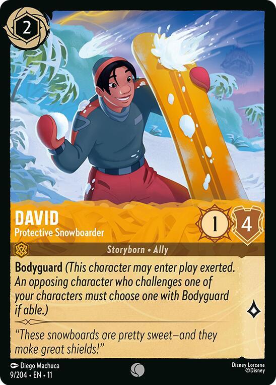 David - Protective Snowboarder - Winterspell