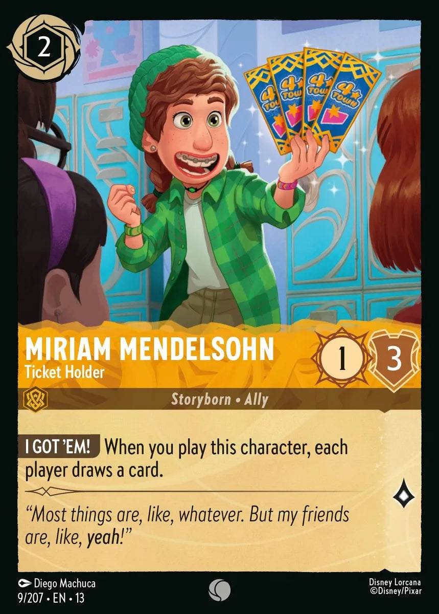 Miriam Mendelsohn - Ticket Holder - 9/207 - Attack of the Vine!