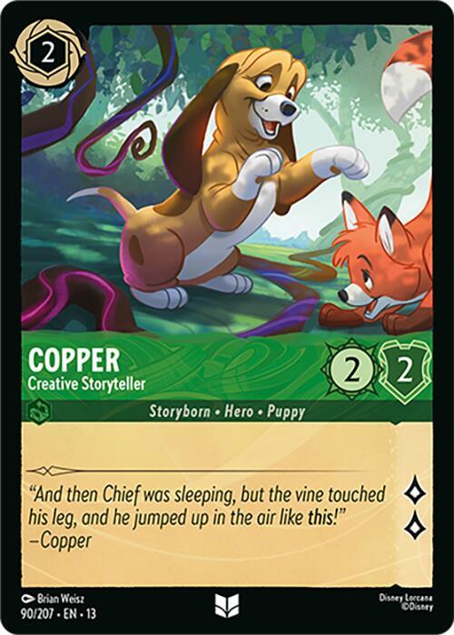 Copper - Creative Storyteller - 90/207 - Attack of the Vine!
