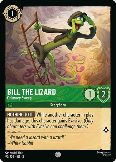Bill the Lizard - Chimney Sweep - Reign of Jafar