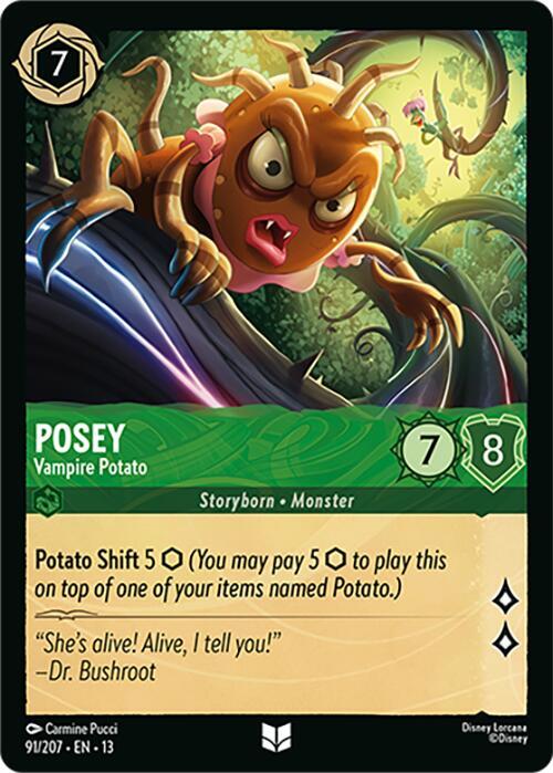 Posey - Vampire Potato - 91/207 - Attack of the Vine!