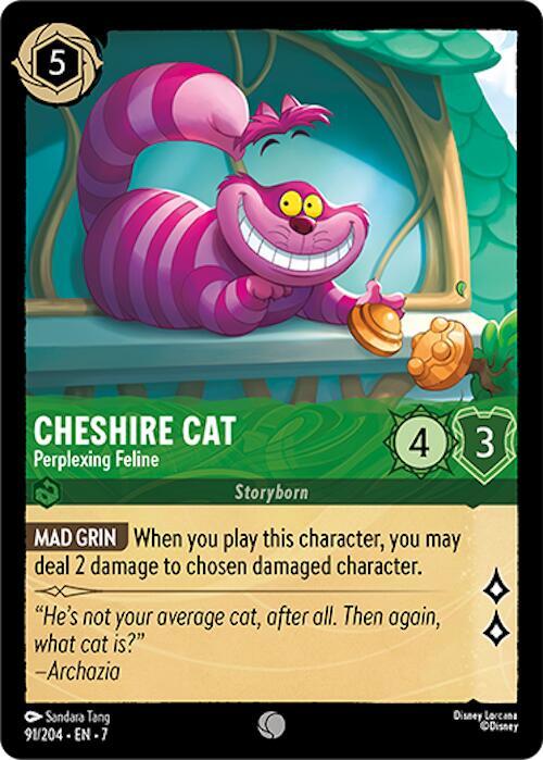 Cheshire Cat - Perplexing Feline - 91/204 - Archazia's Island