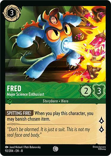 Fred - Major Science Enthusiast - Reign of Jafar