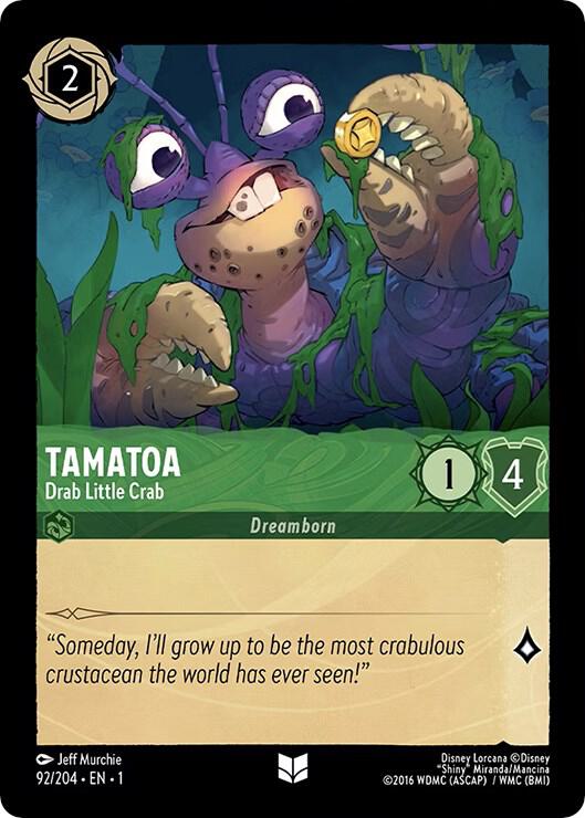 Tamatoa - Drab Little Crab - The First Chapter