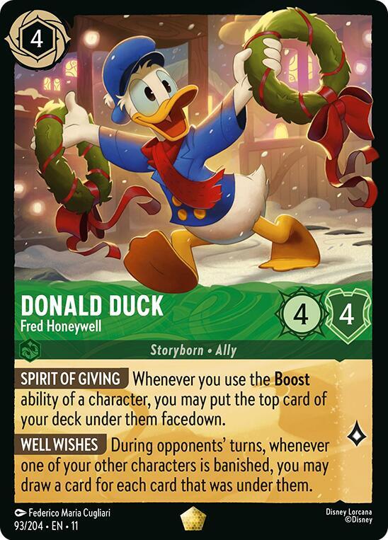 Donald Duck - Fred Honeywell - Winterspell