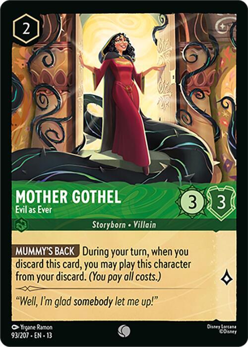 Mother Gothel - Evil as Ever - 93/207 - Attack of the Vine!