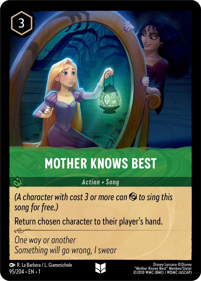 Mother Knows Best - The First Chapter