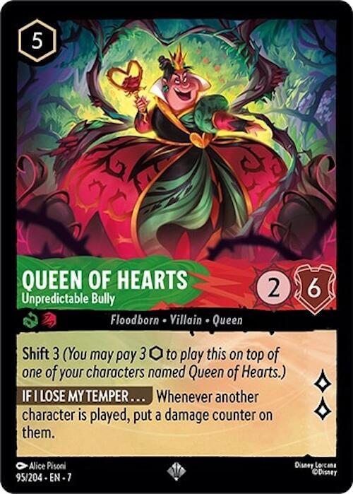 Queen of Hearts - Unpredictable Bully - 95/204 - Archazia's Island