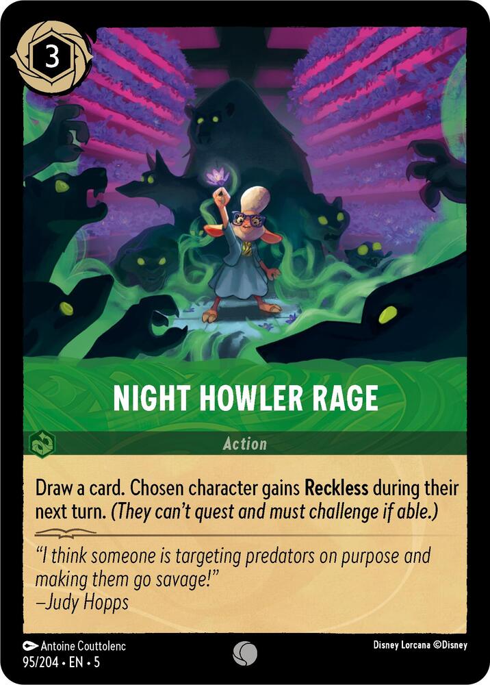 Night Howler Rage - 95/204 - Shimmering Skies