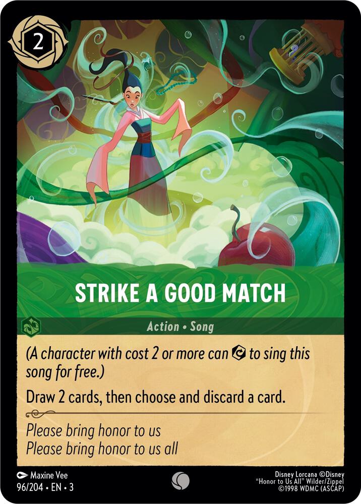 Strike a Good Match - Into the Inklands