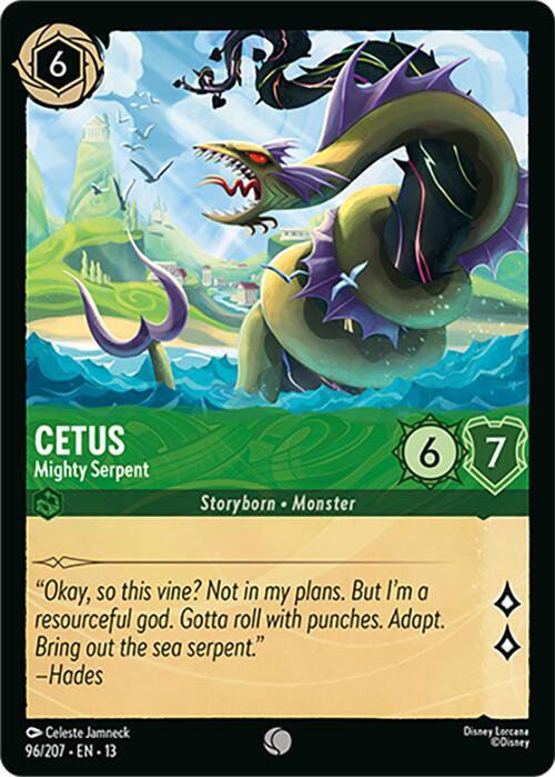Cetus - Mighty Serpent - 96/207 - Attack of the Vine!