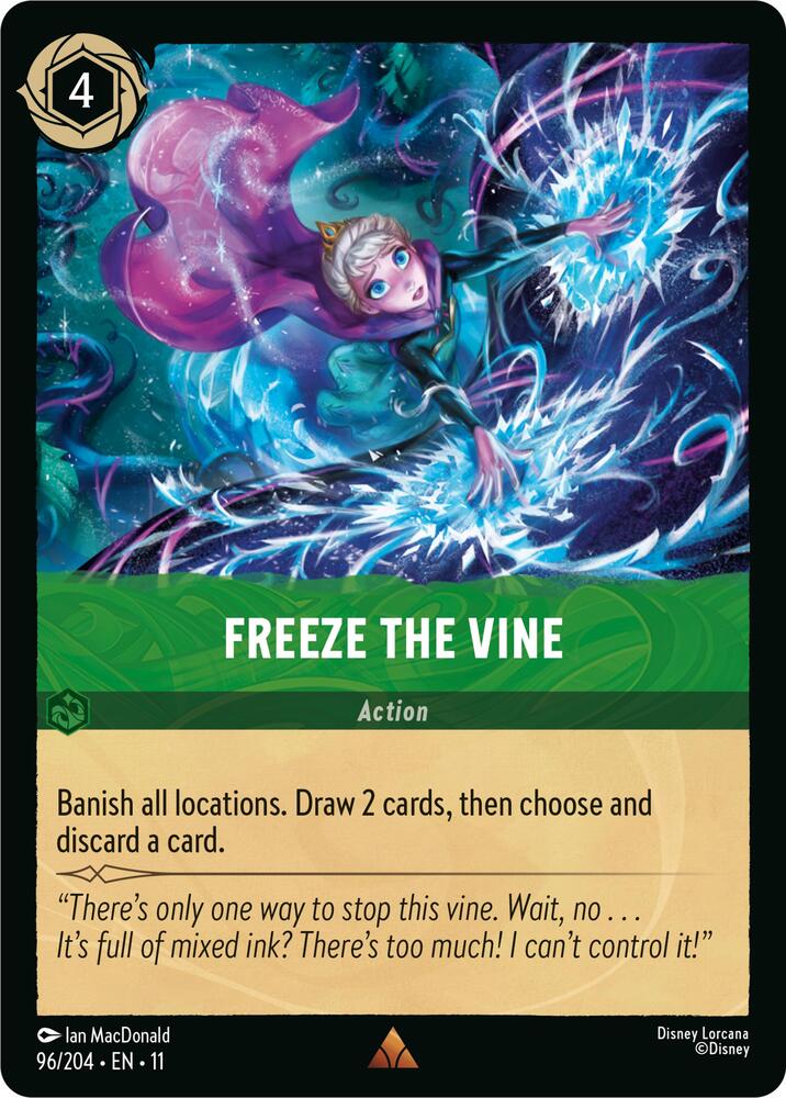 Freeze the Vine - Winterspell