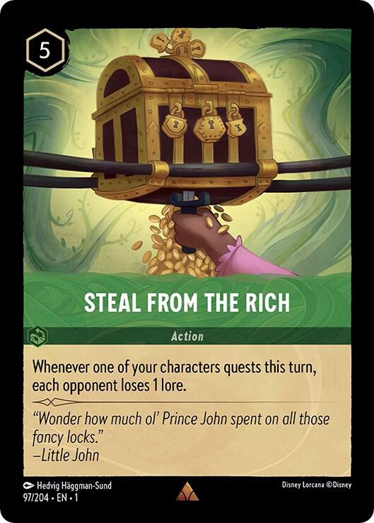 Steal From The Rich - The First Chapter