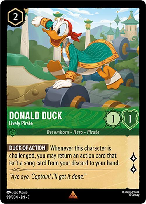 Donald Duck - Lively Pirate - 98/204 - Archazia's Island