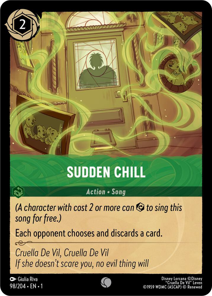 Sudden Chill - The First Chapter