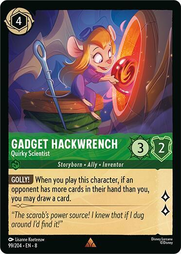 Gadget Hackwrench - Quirky Scientist - Reign of Jafar