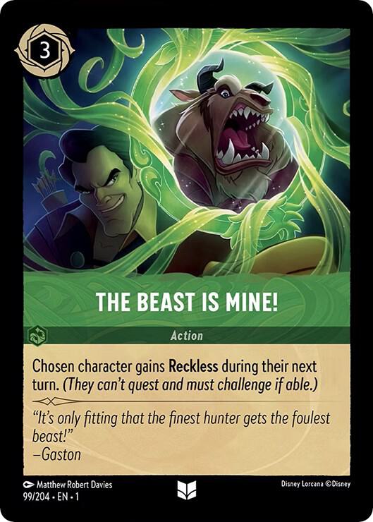 The Beast is Mine! - The First Chapter