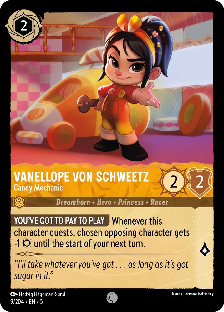 Vanellope von Schweetz - Candy Mechanic - 9/204 - Shimmering Skies